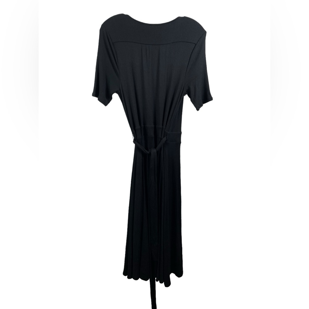 NWT J.Crew Knit Wrap Midi Dress - Picture 3 of 5